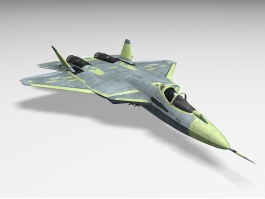 Sukhoi Su-57 Stealth Fighter 3d preview