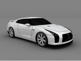 Need for Speed Nissan GT-R 3d preview
