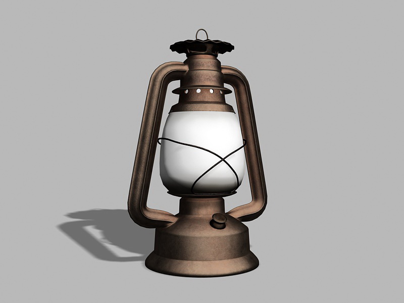 Kerosene Lantern 3d rendering