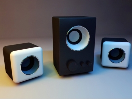 Computer Speaker System with Subwoofer 3d preview