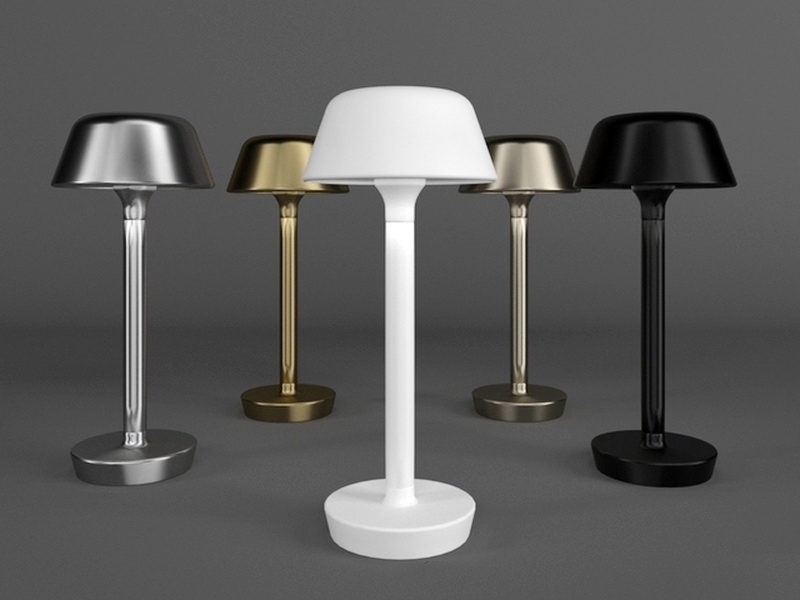 Modern Minimalist Table Lamps 3d rendering