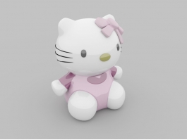 Hello Kitty 3d preview