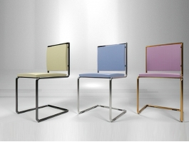 Cantilevered Dining Chairs 3d preview