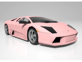Lamborghini Gallardo Pink 3d preview