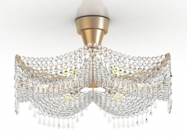 Crystal Chandelier Ceiling Light 3d preview