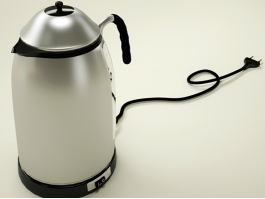 Stainless Steel Electric Tea Kettle 3d preview