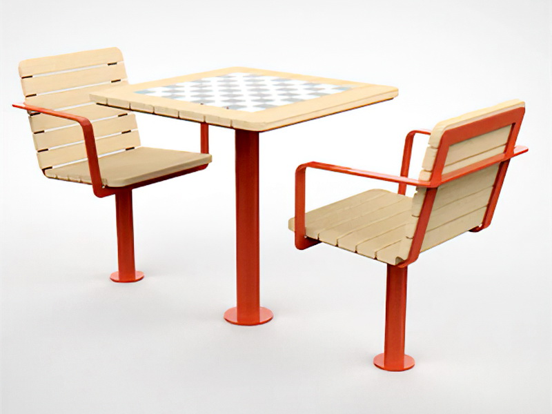 Outdoor Patio Table and Chairs 3d rendering