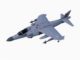 British Aerospace Sea Harrier 3d preview