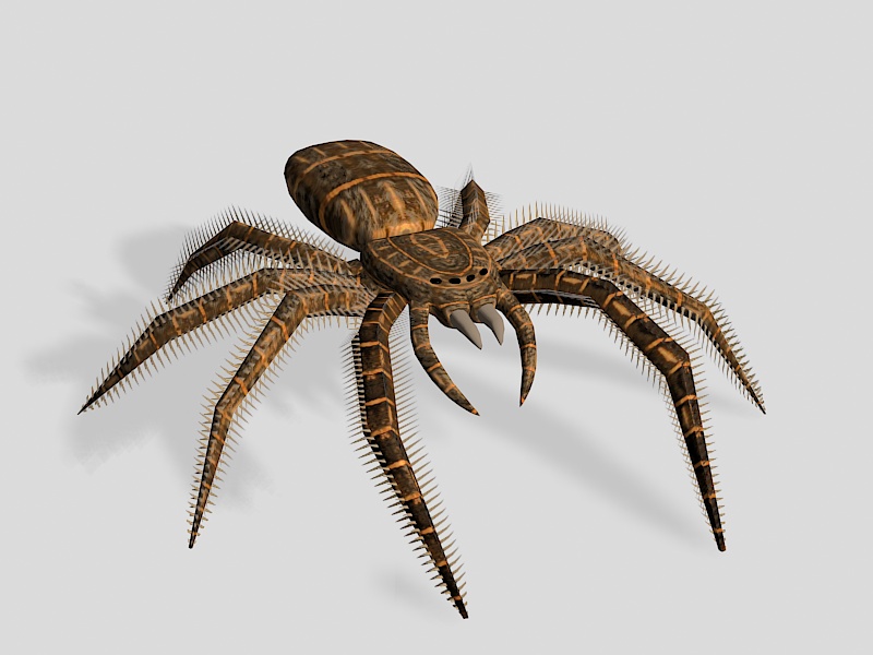Spider Bug 3d rendering