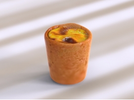 Egg Tart 3d preview