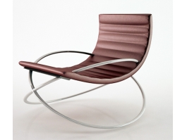 Modern Lounge Rocking Chair 3d preview