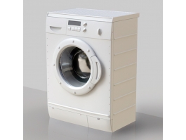 White Washing Machine 3d preview