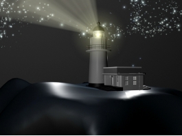 Fantasy Lighthouse 3d preview