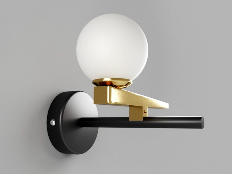 Unique Wall Sconce 3d rendering