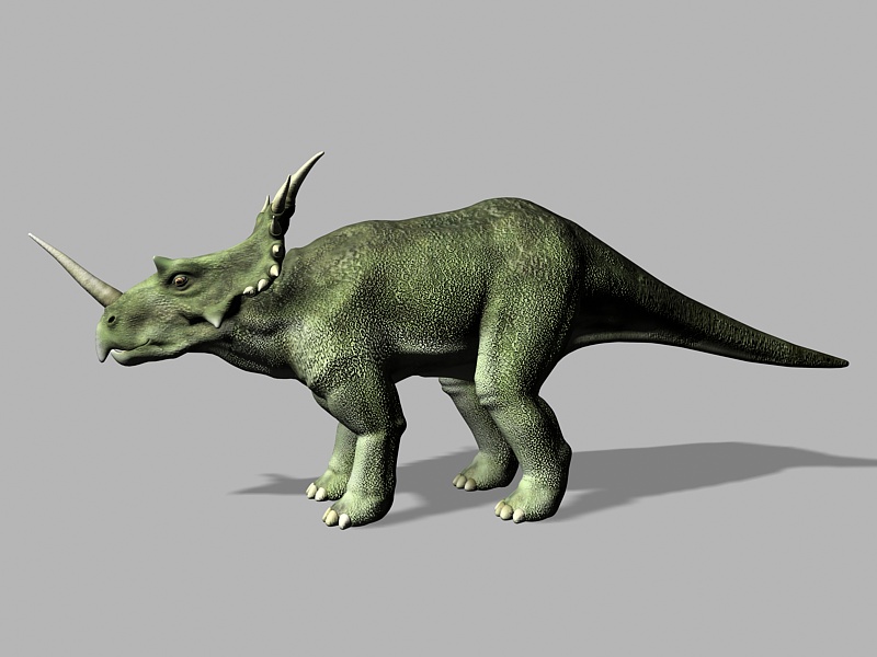 Styracosaurus Rigged 3d rendering