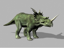 Styracosaurus Rigged 3d preview