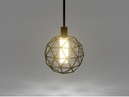 Hollowed Out Globe Pendant Light 3d preview
