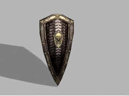 Medieval Shield 3d preview