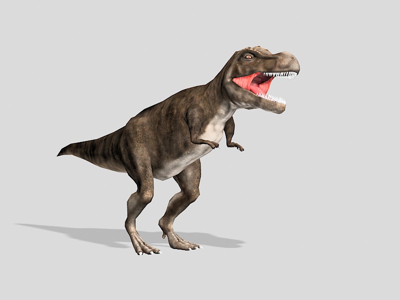 T-Rex Dinosaur 3d rendering