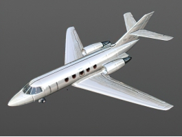 Business Jet Aircraft 3d preview