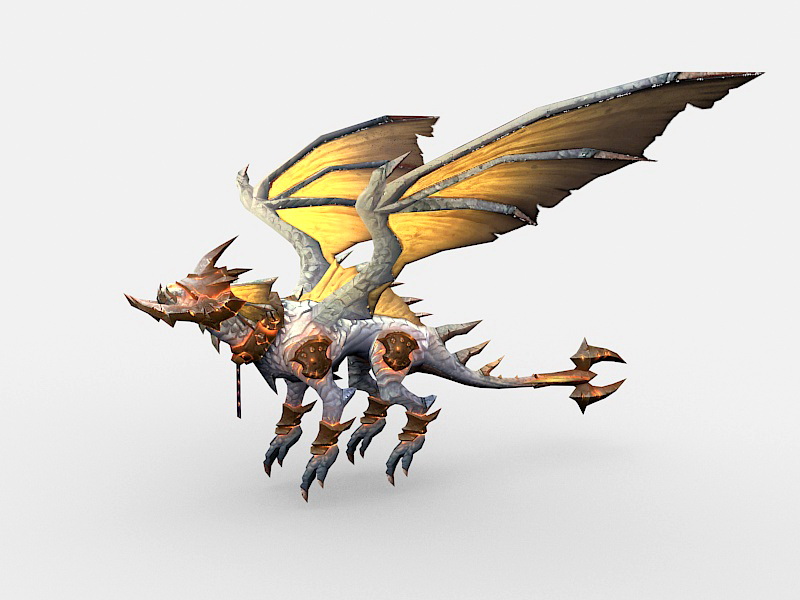 Dragon Atramedes 3d rendering