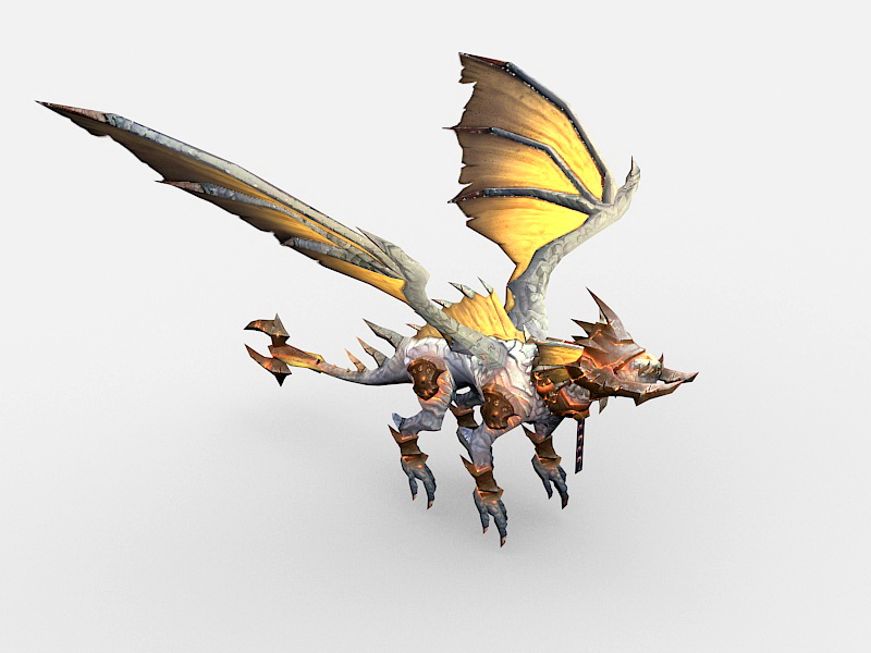 Dragon Atramedes 3d rendering
