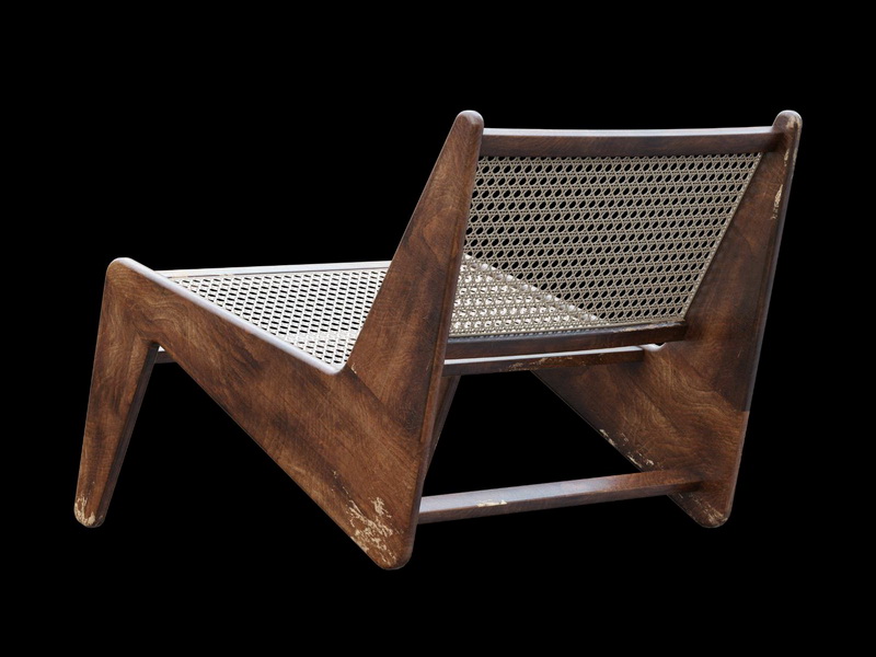 Pierre Jeanneret Kangaroo Chair 3d rendering