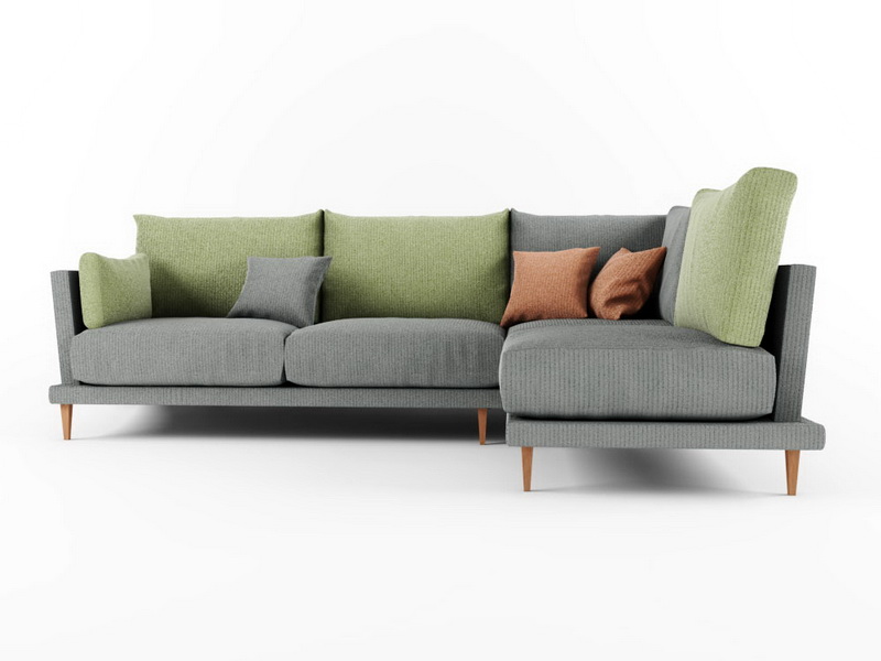Alfinosa Sectional Sofa 3d rendering