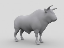 Angus Bull 3d model download