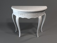 Antique Console Table 3d model download