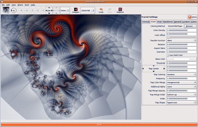 Mandelbrot fractal program