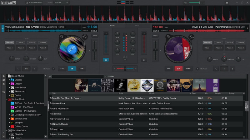 Virtual Dj Scratch Effects